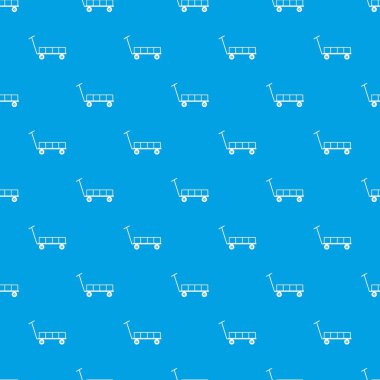 Büyük arabası desen vektör kesintisiz mavi