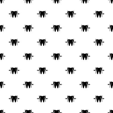 İyi diş simgesi, basit tarzı