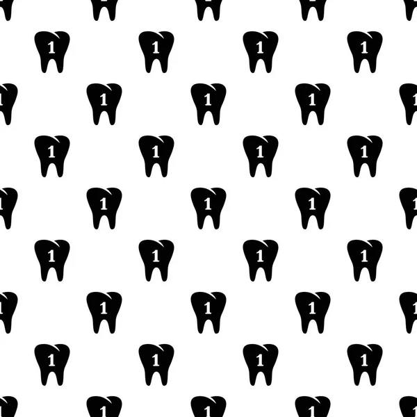 První zub ikona, jednoduchý styl — Stockový vektor