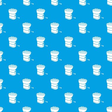 Tenis topu makine desen vektör kesintisiz mavi