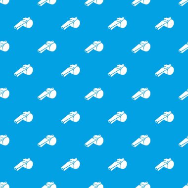 Düdük desen vektör kesintisiz mavi
