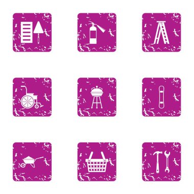 Yaralanma simgeler kümesi, grunge tarzı