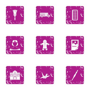 Masal simgeler kümesi, grunge tarzı