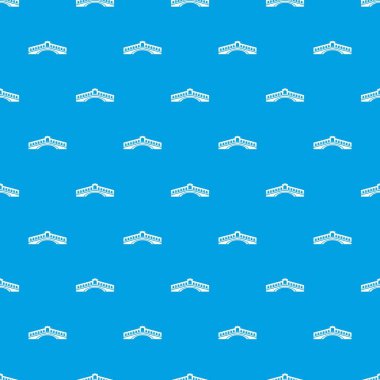 Rialto Köprüsü desen vektör kesintisiz mavi