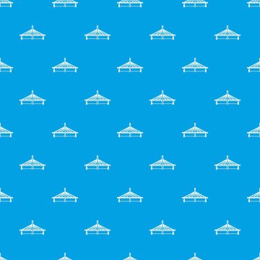 Millau Viyadüğü köprü desen vektör kesintisiz mavi