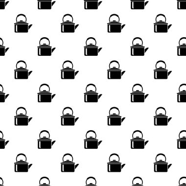 Çaydanlık kap simgesi, basit tarzı