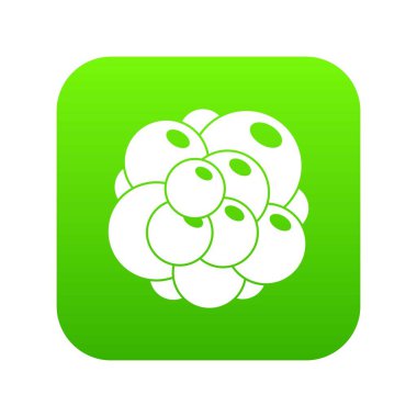 Yumurtalık simgesi dijital yeşil