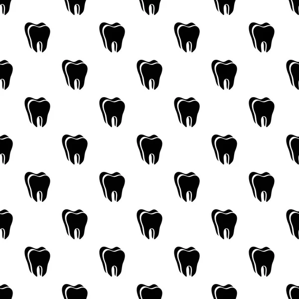 Icône de dent canine, style simple — Image vectorielle