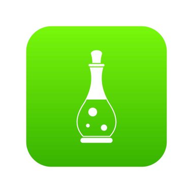 Masaj yağı simgesi dijital yeşil