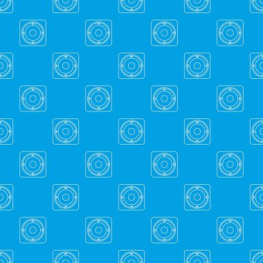 Hoparlör desen vektör kesintisiz mavi