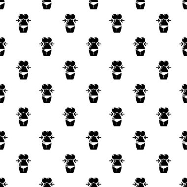 Spa vücut siluet tasarlamak vektör sorunsuz