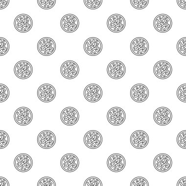 Mikroskobik bakteri tasarlamak vektör sorunsuz