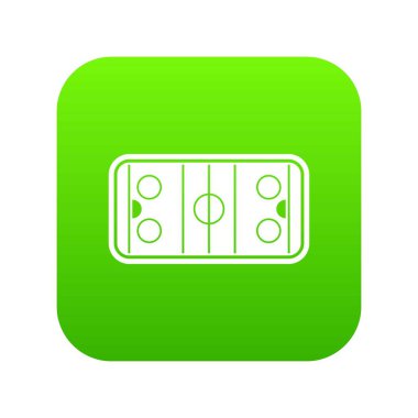 Stadyum simgesi dijital yeşil