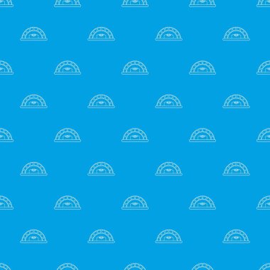 Ekmek fırın desen vektör kesintisiz mavi