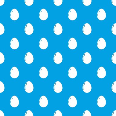 Yumurta desen vektör kesintisiz mavi
