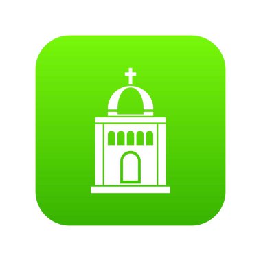 Kilise kutsal kişilerin resmi dijital yeşil