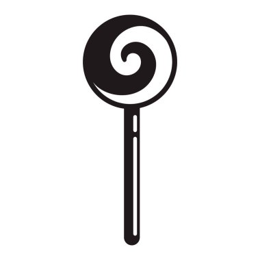 Girdap şeker simge, basit tarzı