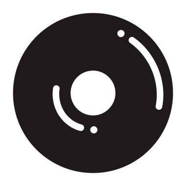 Şeker donut kutsal kişilerin resmi, basit tarzı