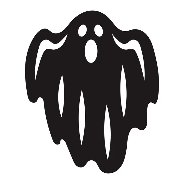 Ícone de fantasma de Halloween, estilo simples —  Vetores de Stock