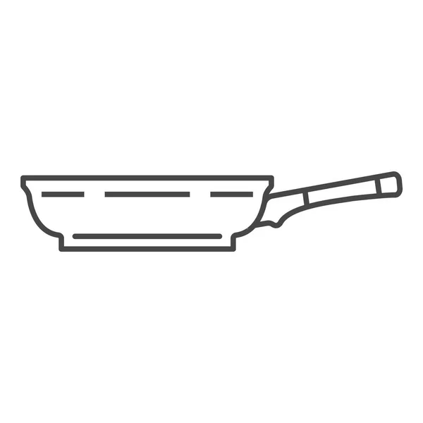 Seite des Grillsymbols, Umrissstil — Stockvektor