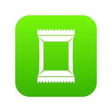 Peçete dijital yeşil simge paketi