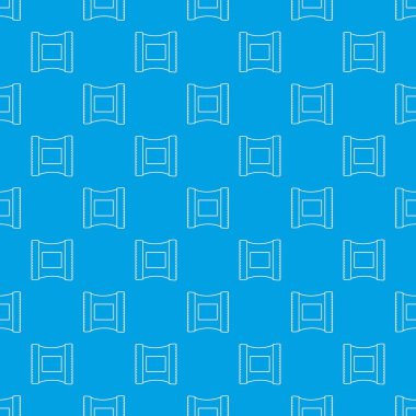 Islak mendil paketi desen vektör kesintisiz mavi