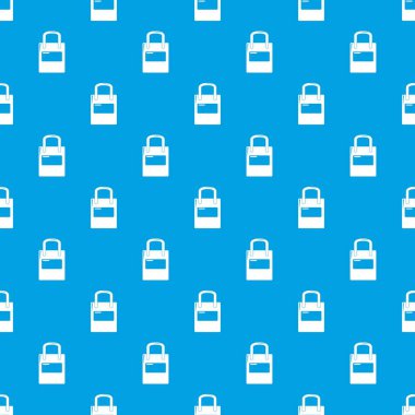 Eko Çanta modeli vektör kesintisiz mavi