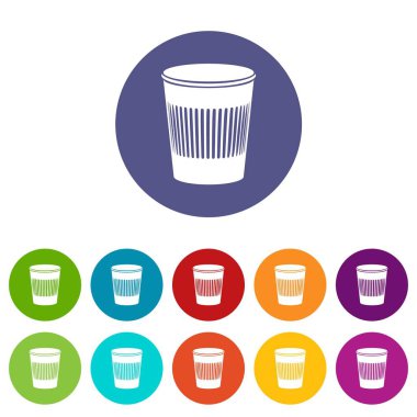 Çöp kutusu simgesini, basit tarzı