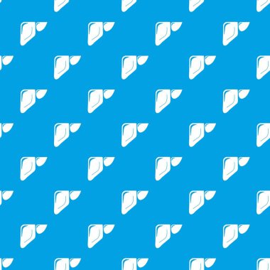 Karaciğer desen vektör kesintisiz mavi