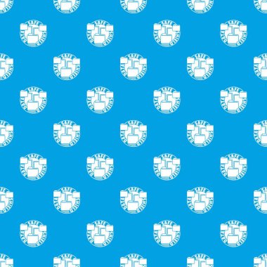 Veri Kaydet'i kalkan desen vektör kesintisiz mavi