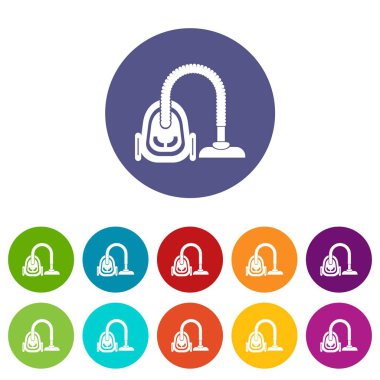 Elektrik süpürgesi simgesi, basit biçim