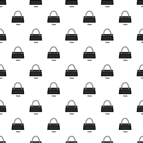 Zincir çanta tasarlamak vektör sorunsuz