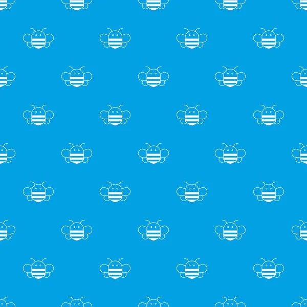 Arı desen vektör kesintisiz mavi