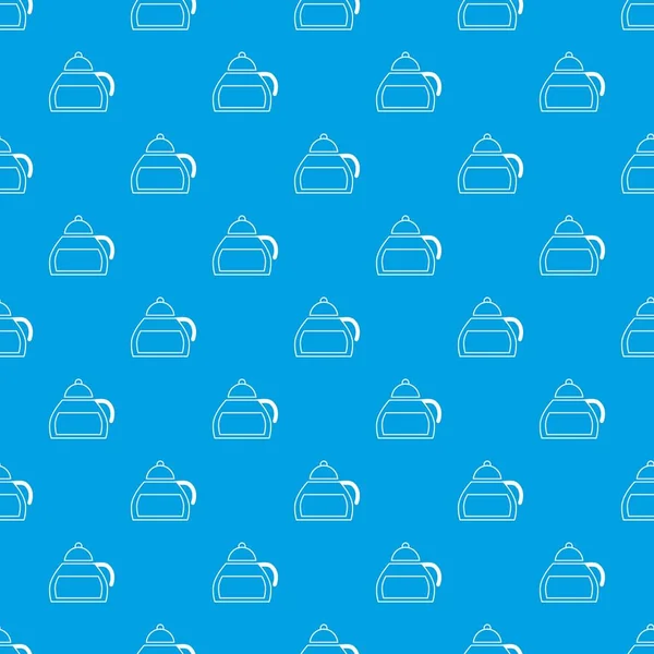 Tatlım çay desen vektör kesintisiz mavi