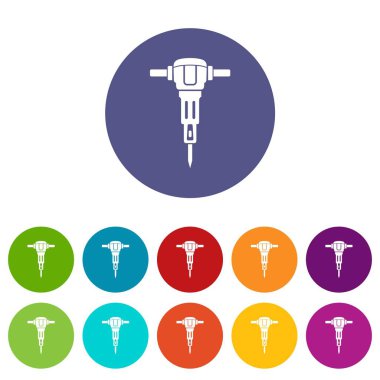 Jackhammer simgesi, basit tarzı