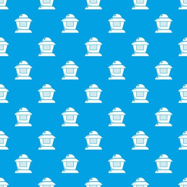 Arıcı desen vektör kesintisiz mavi