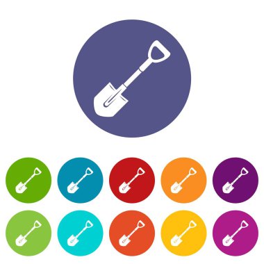 Kürek simgesi, basit tarzı