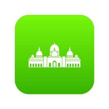 Büyük Sheik Zayed Camisi, BAE simgesi dijital yeşil