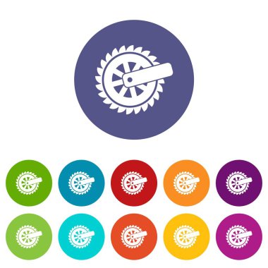 Dişli simgesini, basit tarzı