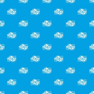 Taze et desen vektör kesintisiz mavi