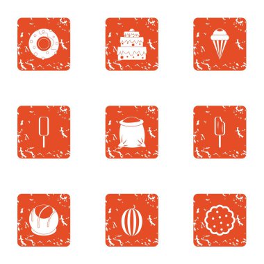 Sugariness simgeler kümesi, grunge tarzı