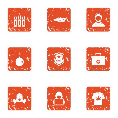 Polis simgeler kümesi, grunge tarzı