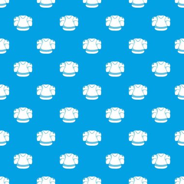 Hokey tek tip desen vektör kesintisiz mavi