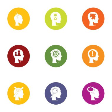 Akıllı seçim simgeleri ayarla, stil düz