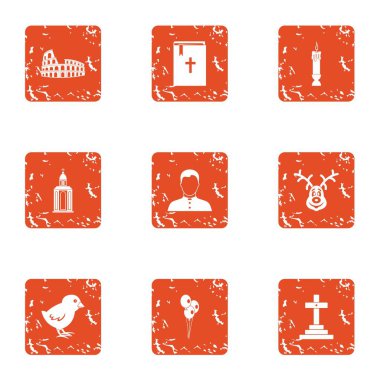 Mezar simgeler kümesi, grunge tarzı