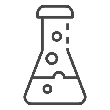 Şişesi simgesi kaynar, anahat stili