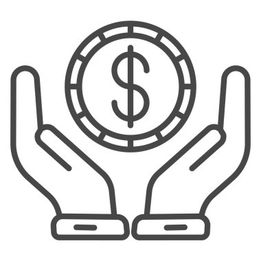 Para el simgesi, anahat stili tutmak