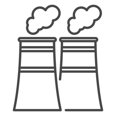 Eko fabrikası simgesi, taslak biçimi