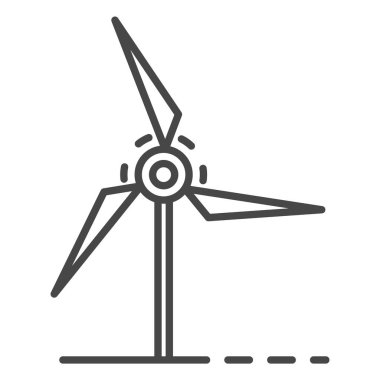 Rüzgar türbini simgesi, dış hat biçimi