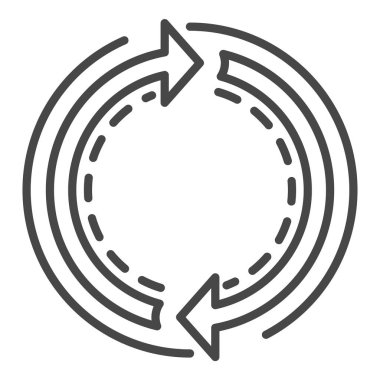 Çift ok simgesini, anahat stili geri dönüşüm